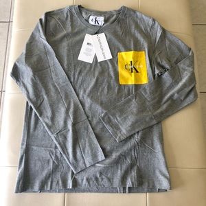 NWT Calvin Klein Jeans long sleeve shirt